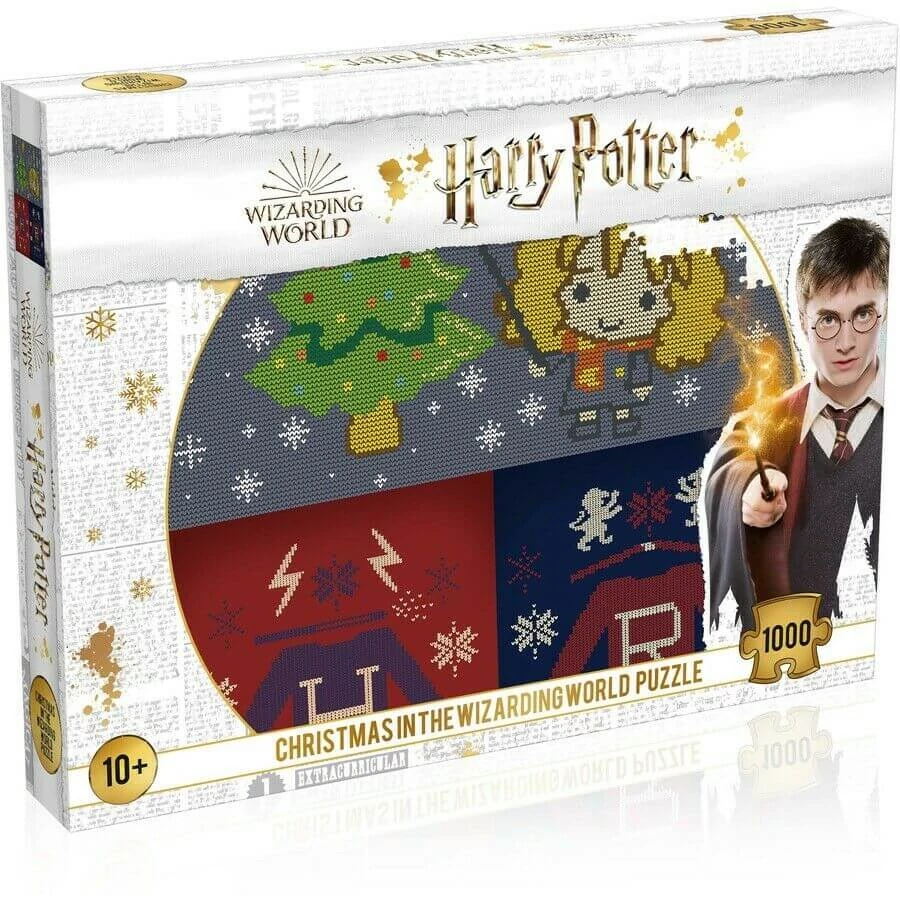 sticky Harry Potter Christmas in the Wizarding World 1000 db puzzle