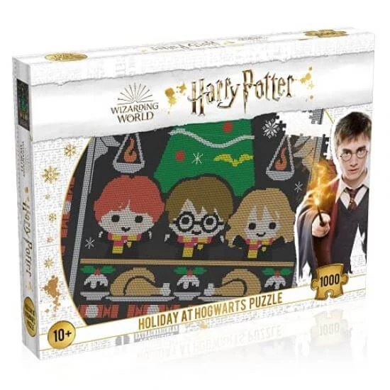 sticky Harry Potter Holiday at Hogwarts 1000 db puzzle