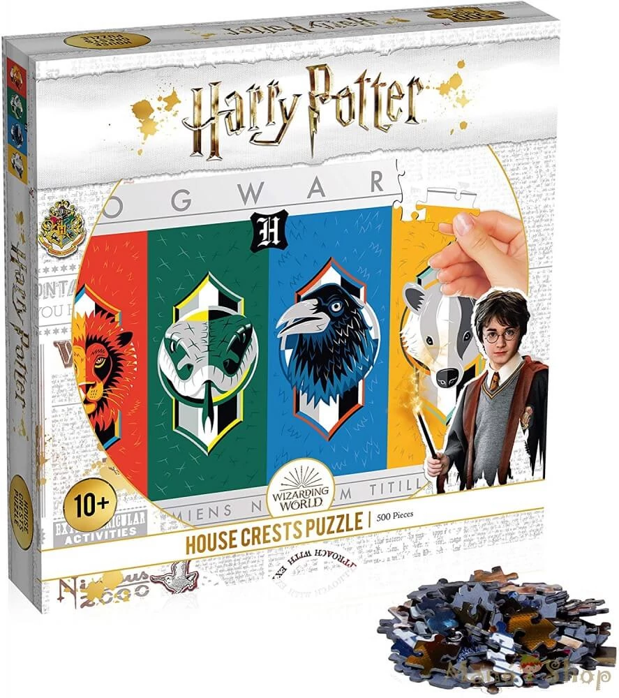 sticky Harry Potter House Crest Herby 500 db puzzle