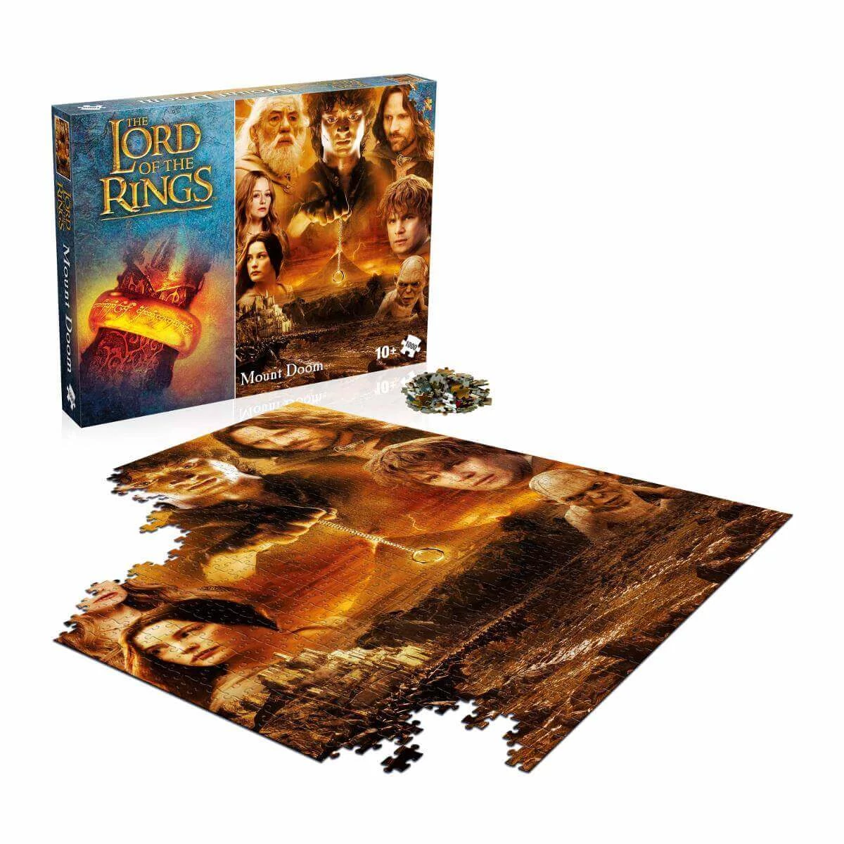 sticky Lord of the Rings Mount Doom 1000 db puzzle