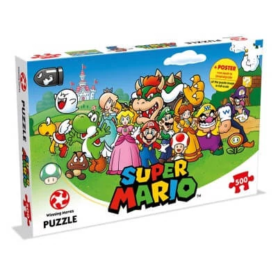 sticky Mario and Friends 500 db puzzle