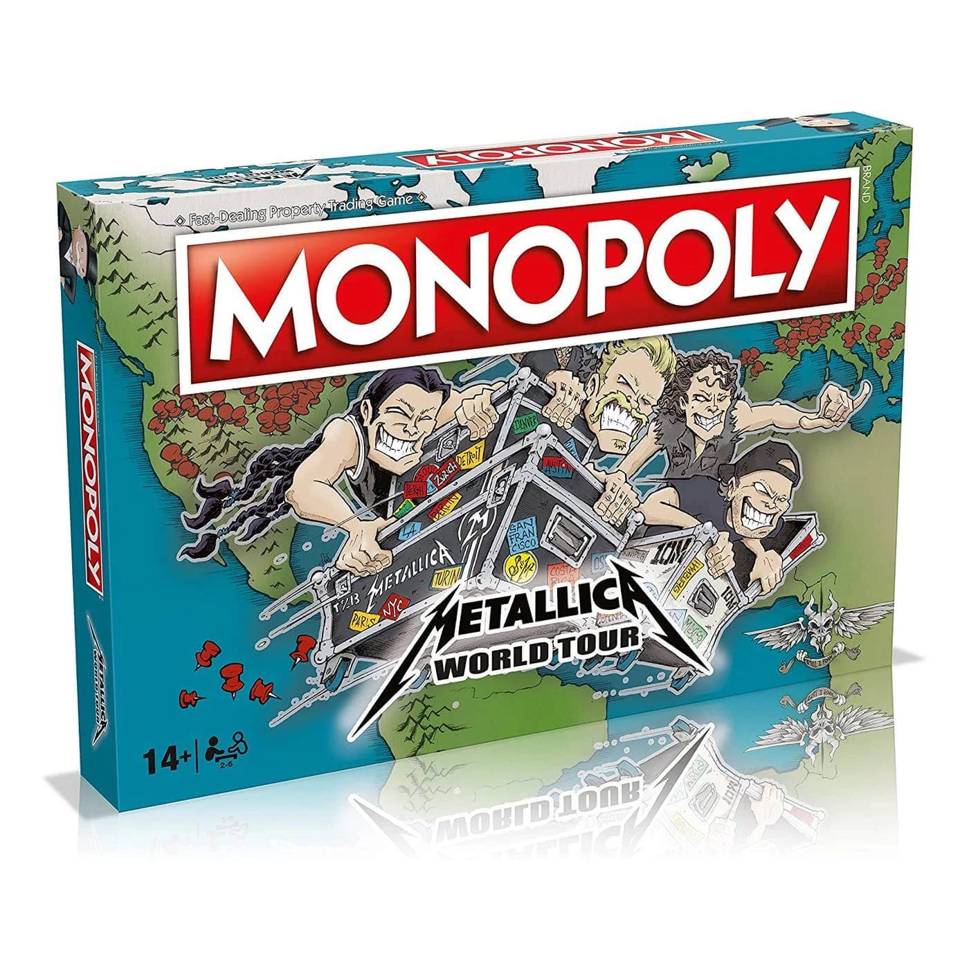 sticky Monopoly - Metallica, angol nyelvű