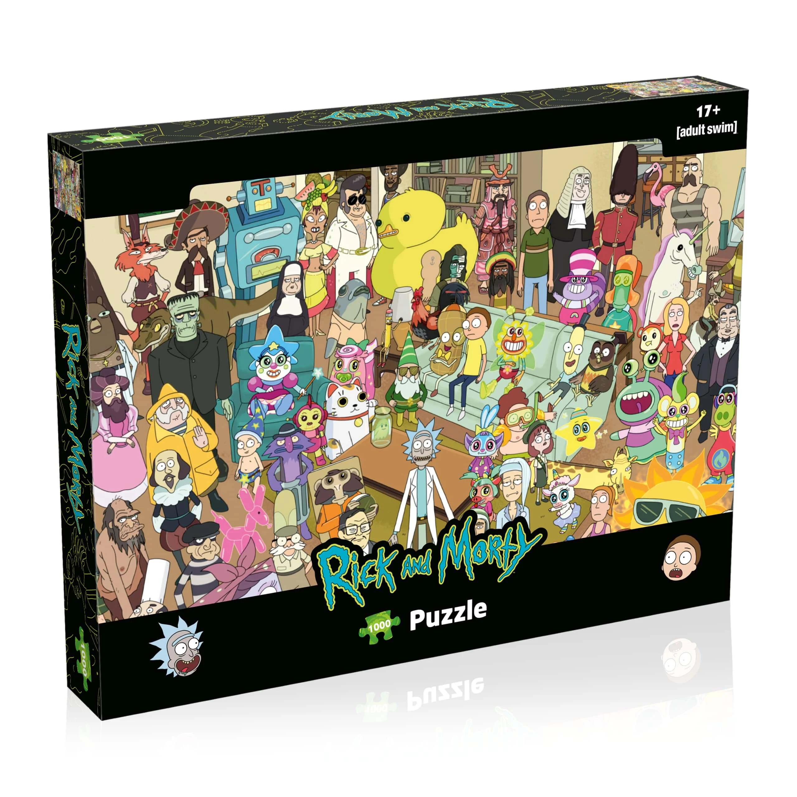 sticky Rick and Morty 1000 db puzzle