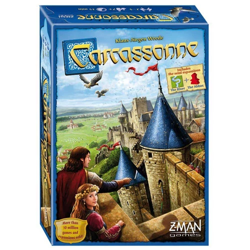 sticky Carcassonne társasjáték (2015 kiadás), angol nyelvű